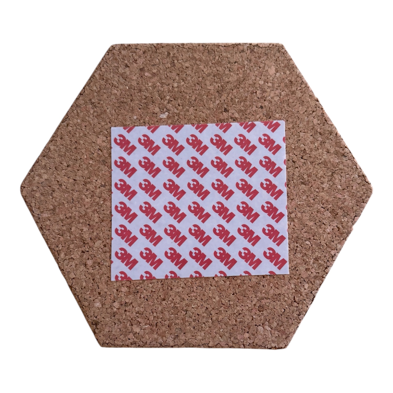 Prikbord 6hoek 3M tape Prikbord 6hoek 3M tape
